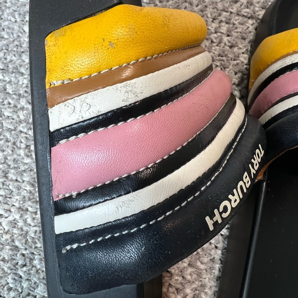 Tory Burch Slides Sandals Size 8 - Picture 6 of 8